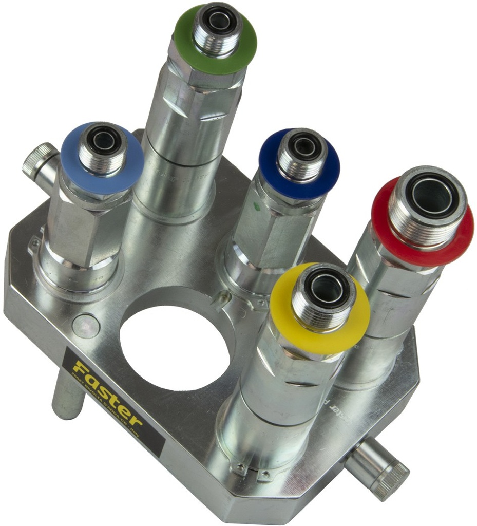 multifaster parte mobil 3PLK05AMC Racord 3 x 3/8" + 2 x 9/16" Gas Seri 84059