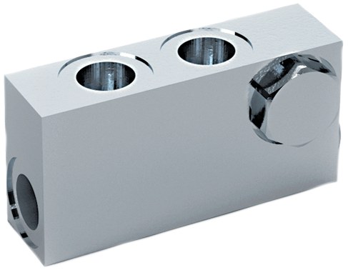 supapa bloc.pilot.DE compatta 3/8" Debit 20 l/min Racorduri V1-V2-C1 84237