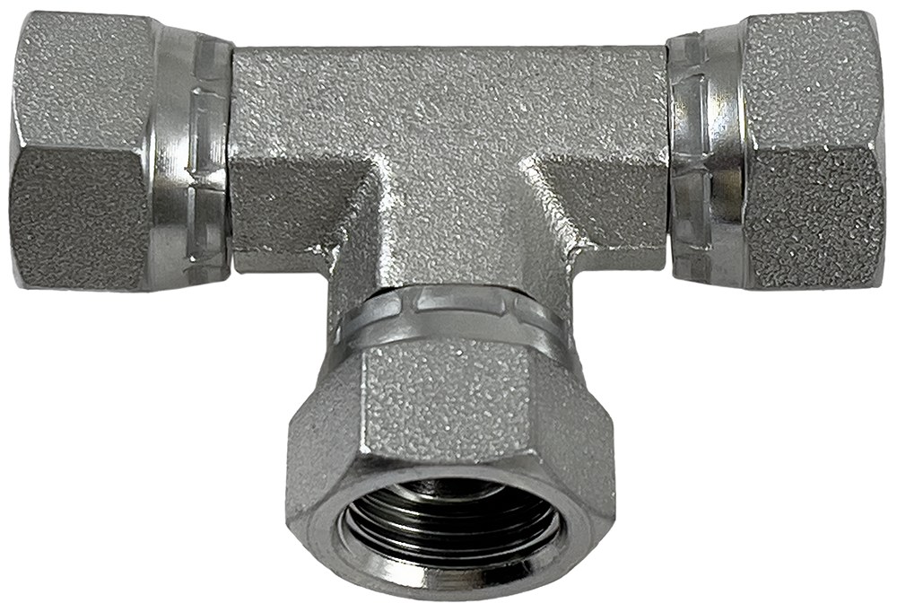 Adaptor T mamă - piuliță rotativă mamă - Filet mamă - F1 1/4" 30.5 mm 84345
