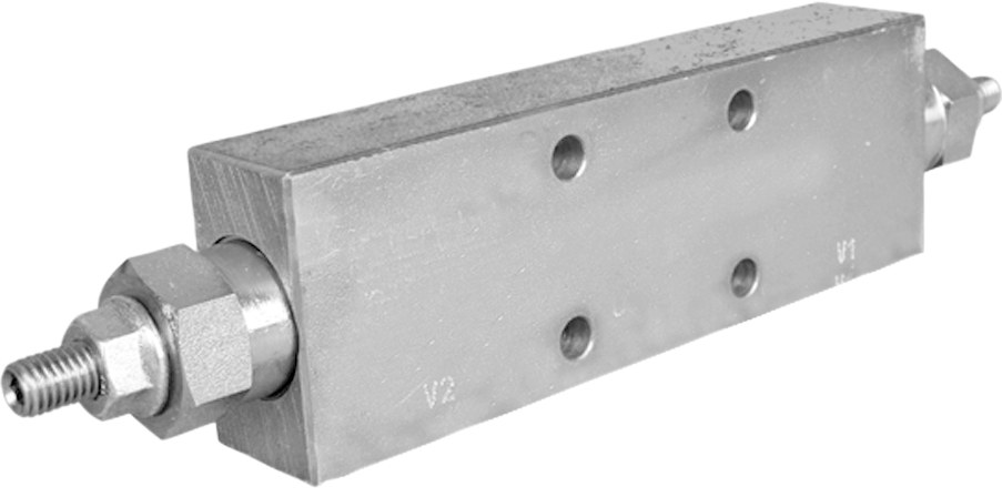 Flangeable double-acting overcenter Supapa pentru descent control 40 l/min 84409