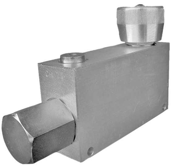 Adjustable flow priority Supapa cu pressure relief 55 l/min 84414
