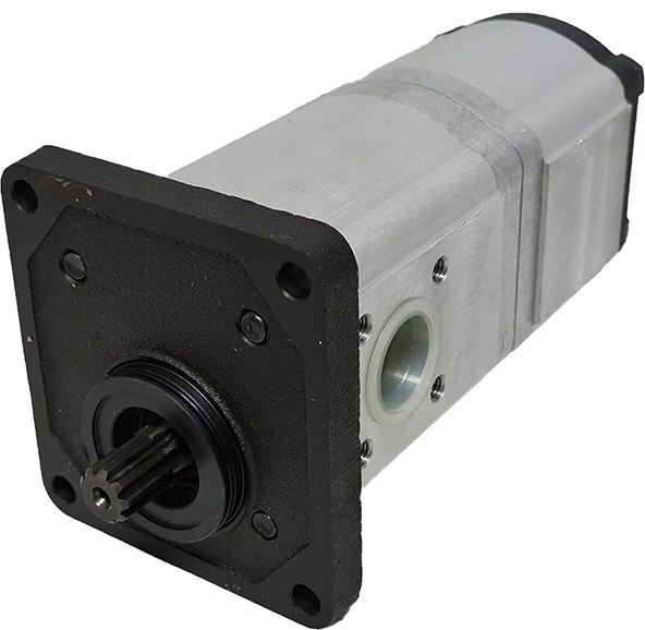 Pompă hidraulică dublă pentru CNH Cilindrată 19+11 cm³ Rotire la dreap 2 84670