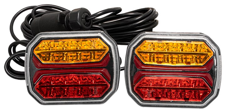 Kit lumini LED Spate - 4 functii Baza cu surub de fixare 95124