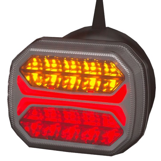 Lumină spate dinamică DREAPTA Cuplaj Magnet Side Destro 95152
