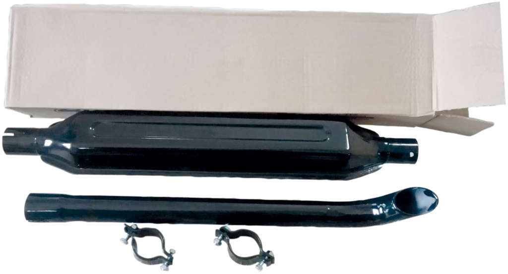 Kit amortizor cu extensie curbata si cleme 96385