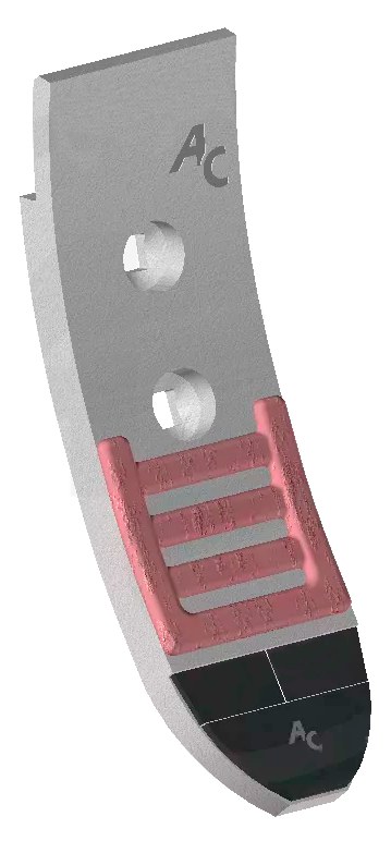 LEMKEN vârf de daltă 272x80x20 272 mm 98351