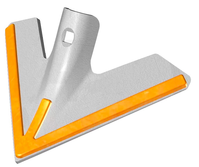 Duckfoot point universal 200x4 140 mm 98376