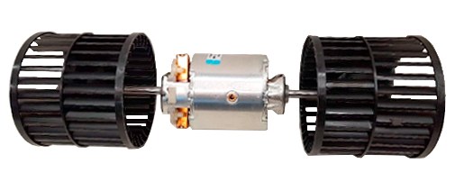 Ventilator electric alb pentru CNH Tensiune 12 V 374 mm 9960978C