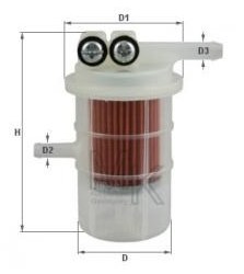 FILTRE DE COMBUSTIBIL FDFF5711