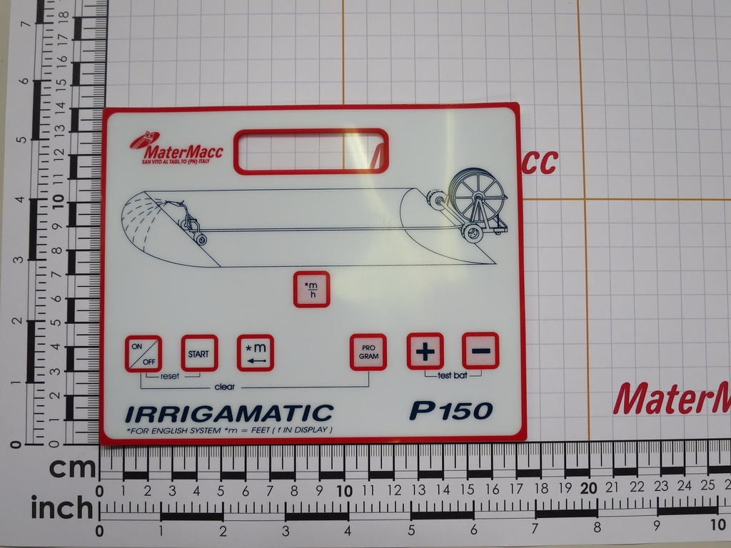 tastatură IRRIGAMATIC P150 IR54902070