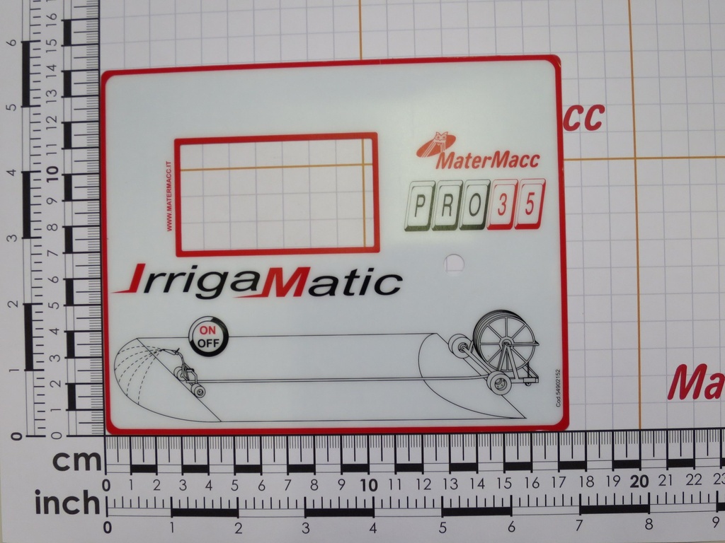tastatură IRRIGAMATIC PRO35 IR54902152