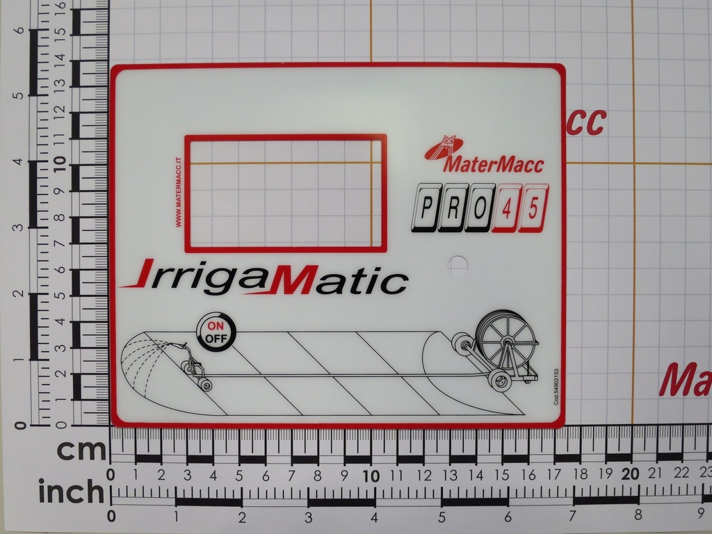 tastatură IRRIGAMATIC PRO45 IR54902153