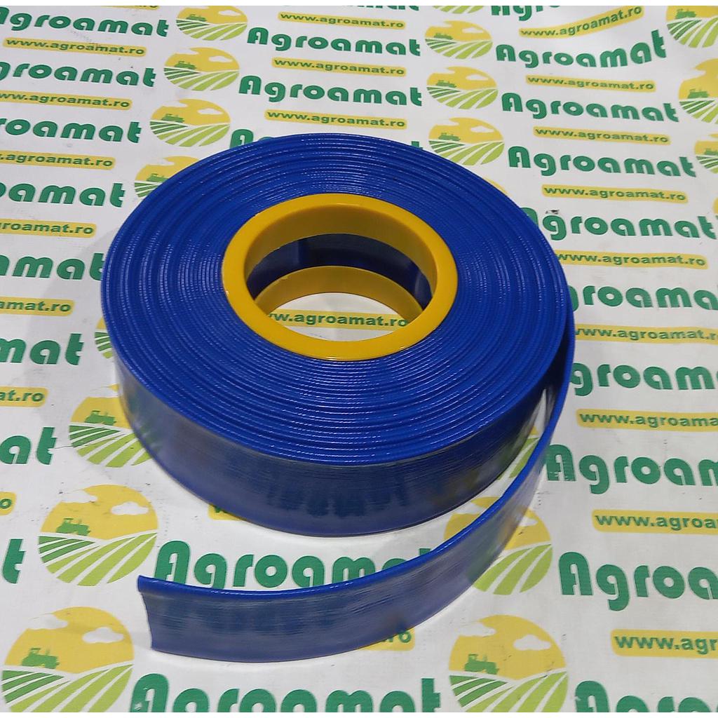 Furtun plat din PVC 2" x 20m