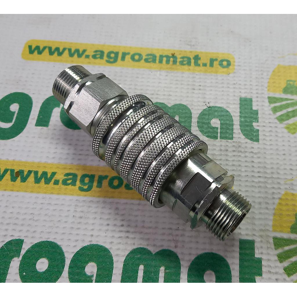 Supapa trecere mos/baba pe con M22x1.5mm