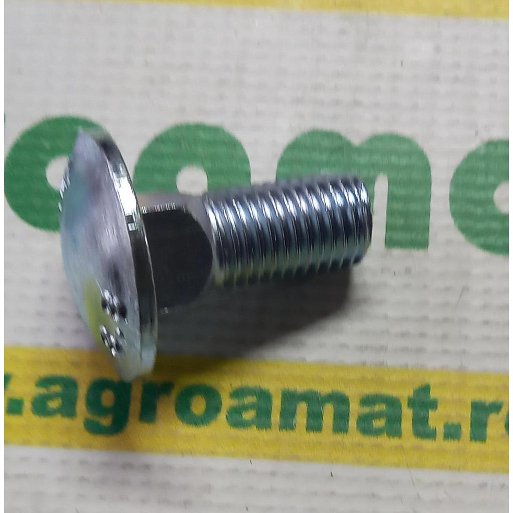 Surub cap bombat torbant gat patrat M16x40mm