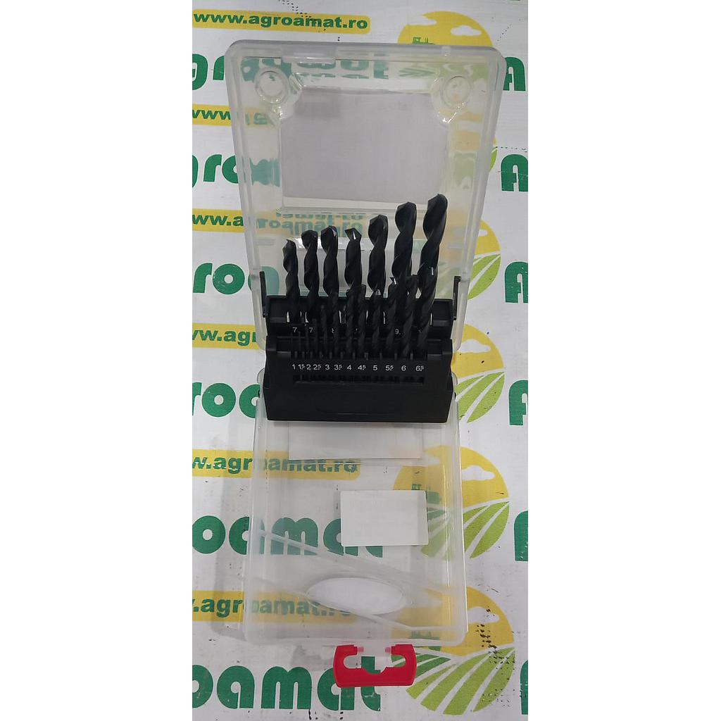 Set burghie metal 19buc, 1-10mm
