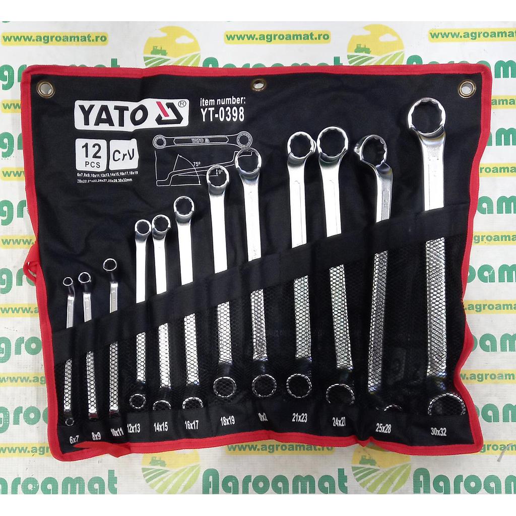 Set Chei Inelare cu Cot 6-32mm,12buc
