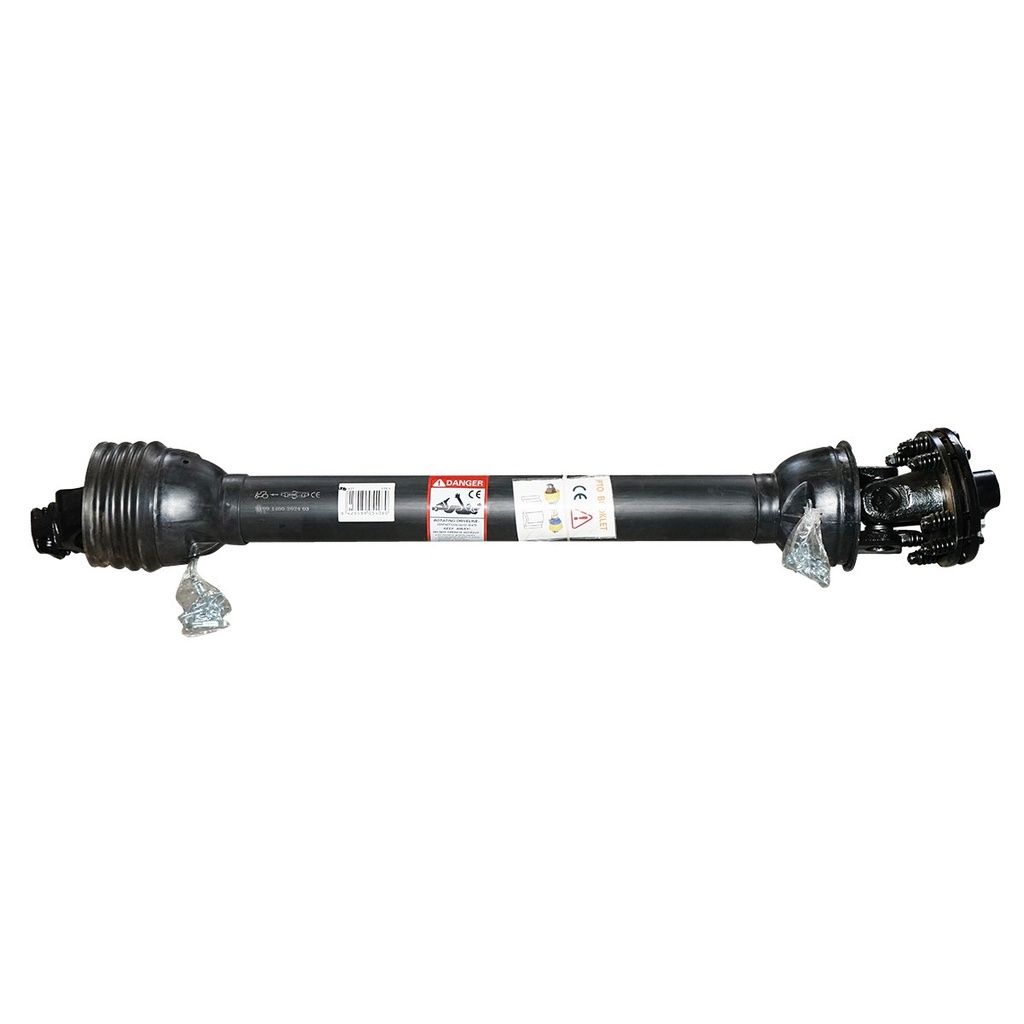 Cardan 1400 mm S9 T9 cu ambreiaj compus din 2 discuri cruce 41x108 (teava stea) 1 3/8 Z=6