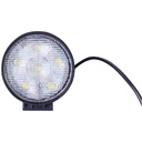 Lampa cu 6 LED-uri 10-30V 18W unghi radiere 60 de grade tip flood