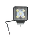 Lampa 5 LED-uri 10-30V 15W unghi radiere 30 de grade tip spot 108x108x36mm IP67 6000K