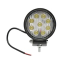 Lampa cu 9 LED-uri 10-60V 27W unghi radiere 60 de grade tip flood 6000K 107x107x51mm IP67