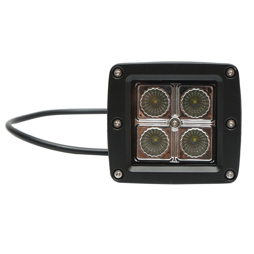 Lampa cu 4 LED-uri 12W unghi radiere 60 de grade tip flood