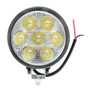 Lampa cu 7 LED-uri 10-30V 21W unghi radiere 30 de grade tip spot 110x110x60mm IP67 6000K