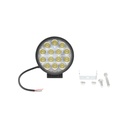 Lampa cu 14 LED-uri 10-30V 42W unghi radiere 60 de grade tip flood 114x114x61mm IP67 6000K