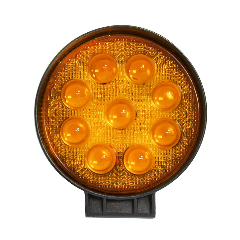 Lampa ceata cu 9 LED-uri 10-30V 27W unghi radiere 30 de grade tip spot