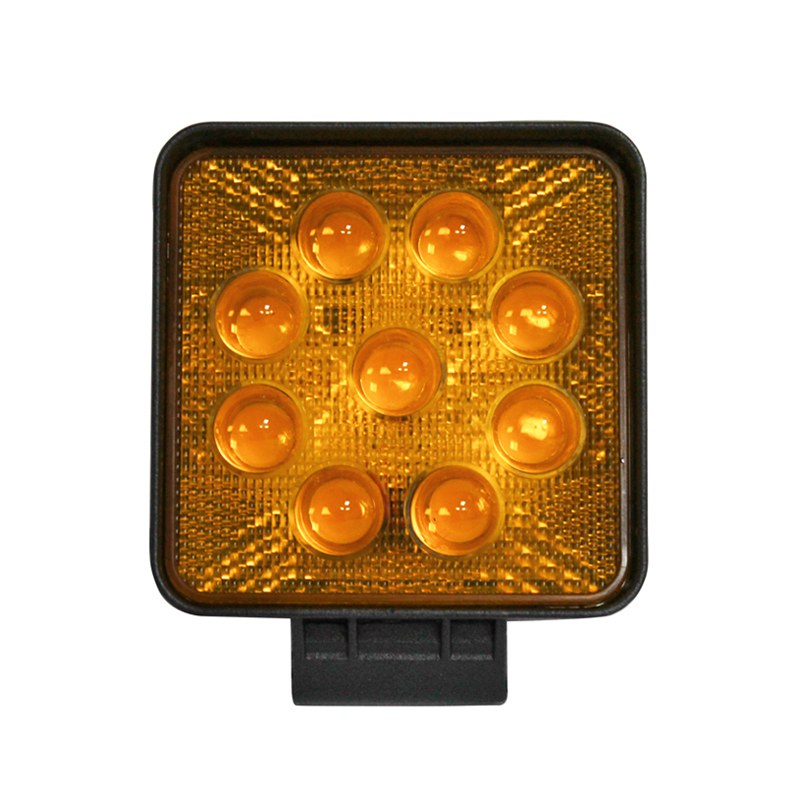 Lampa ceata cu 9 LED-uri 10-30V 27W unghi radiere 30 de grade tip spot