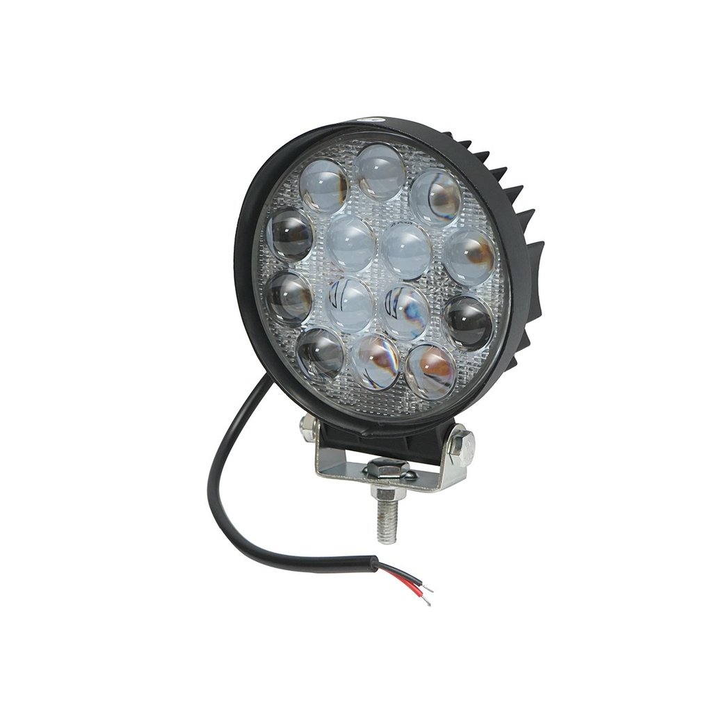 Lampa cu 14 LED-uri 10-30V 42W unghi radiere 30 de grade tip spot