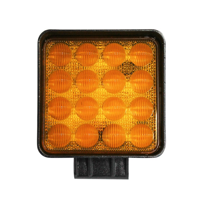 Lampa ceata cu 16 LED-uri 10-30V 48W unghi radiere 60 de grade tip flood