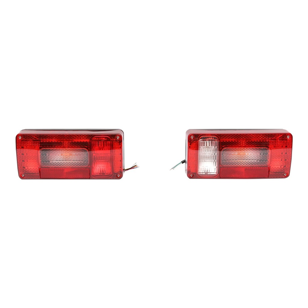 Set lampi remorca E-mark 220x100x57mm 12V
