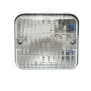 Lampa ceata spate alba 85x75x53mm