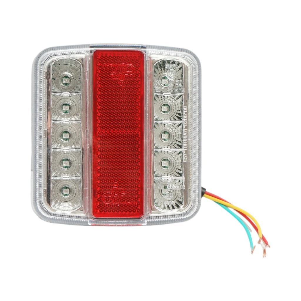Lampa spate LED 12/24V, iluminare numar 104x95x36mm IP67