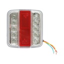 Lampa spate LED 12/24V, iluminare numar 104x95x36mm IP67