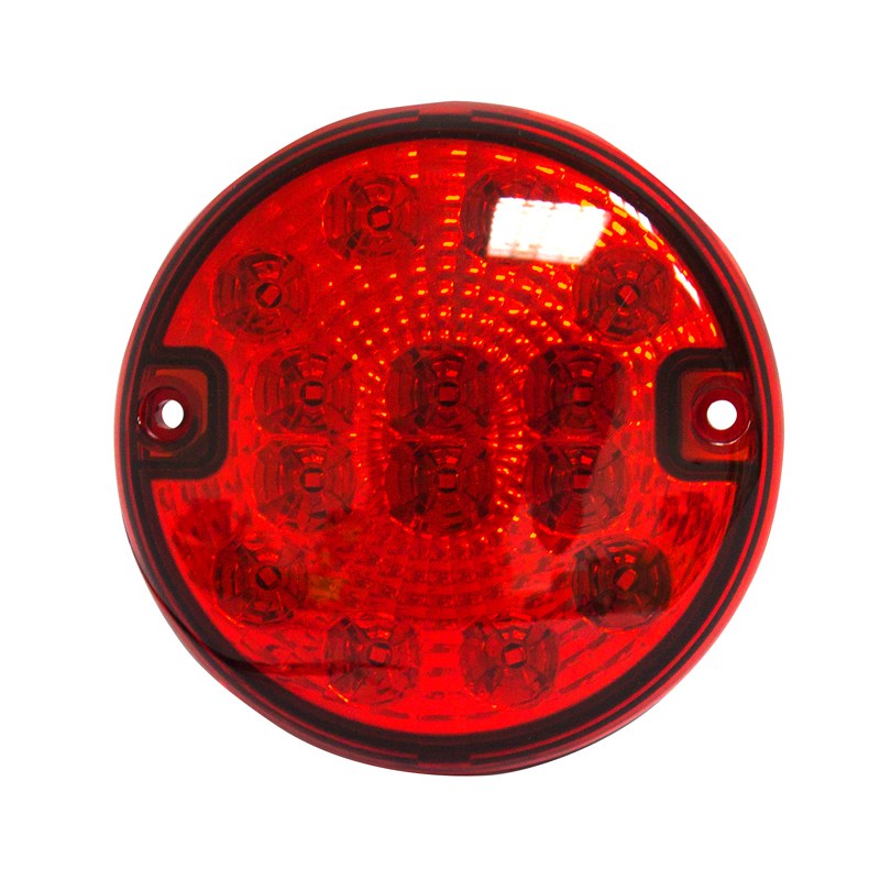 Lampa ceata LED rosie fi 140mm 12-24V