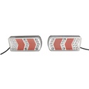 Set lampi spate LED remorca 228x106x40mm