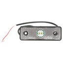 Lampa laterala de gabarit alba cu LED 24V