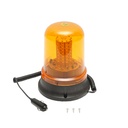 Girofar LED/SMD 24V cu talpa magnetica si alimentare la bricheta