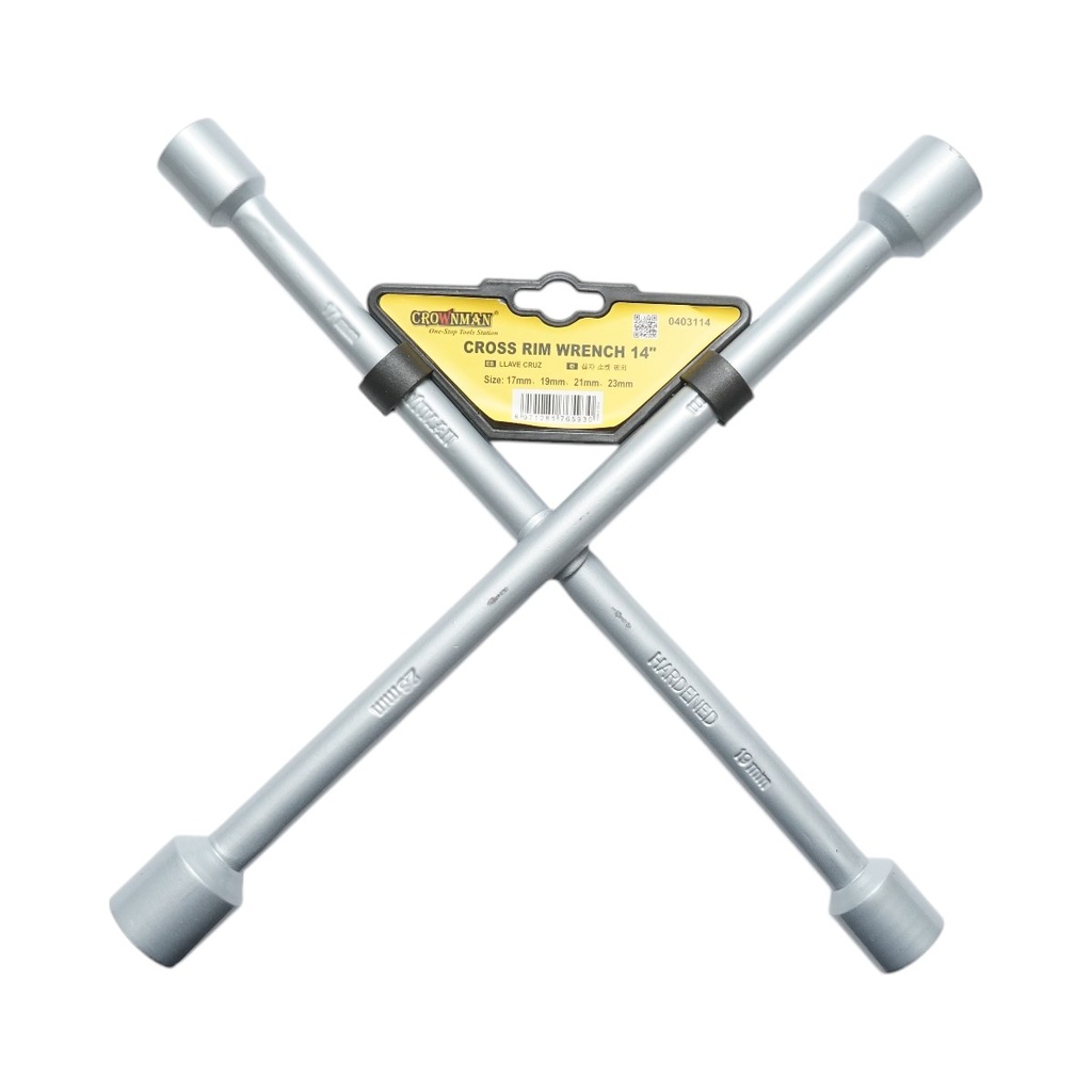 Cheie tubulara roti in cruce 17x19x21x23mm Crownman