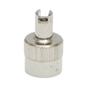 Capacel valva metalic cu cap de surubelnita filet 7mm