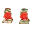 Mufa de cuplare furtun aer remorca M16 - rosie