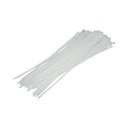Faseta colier plastic alb 4.8x380mm 100 buc/set Longroad