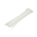 Faseta colier plastic alb 3.6x380mm 100 buc/set