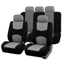 Set huse scaune universale negru si gri