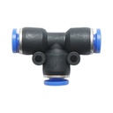 Mufa rapida T plastic 4mm