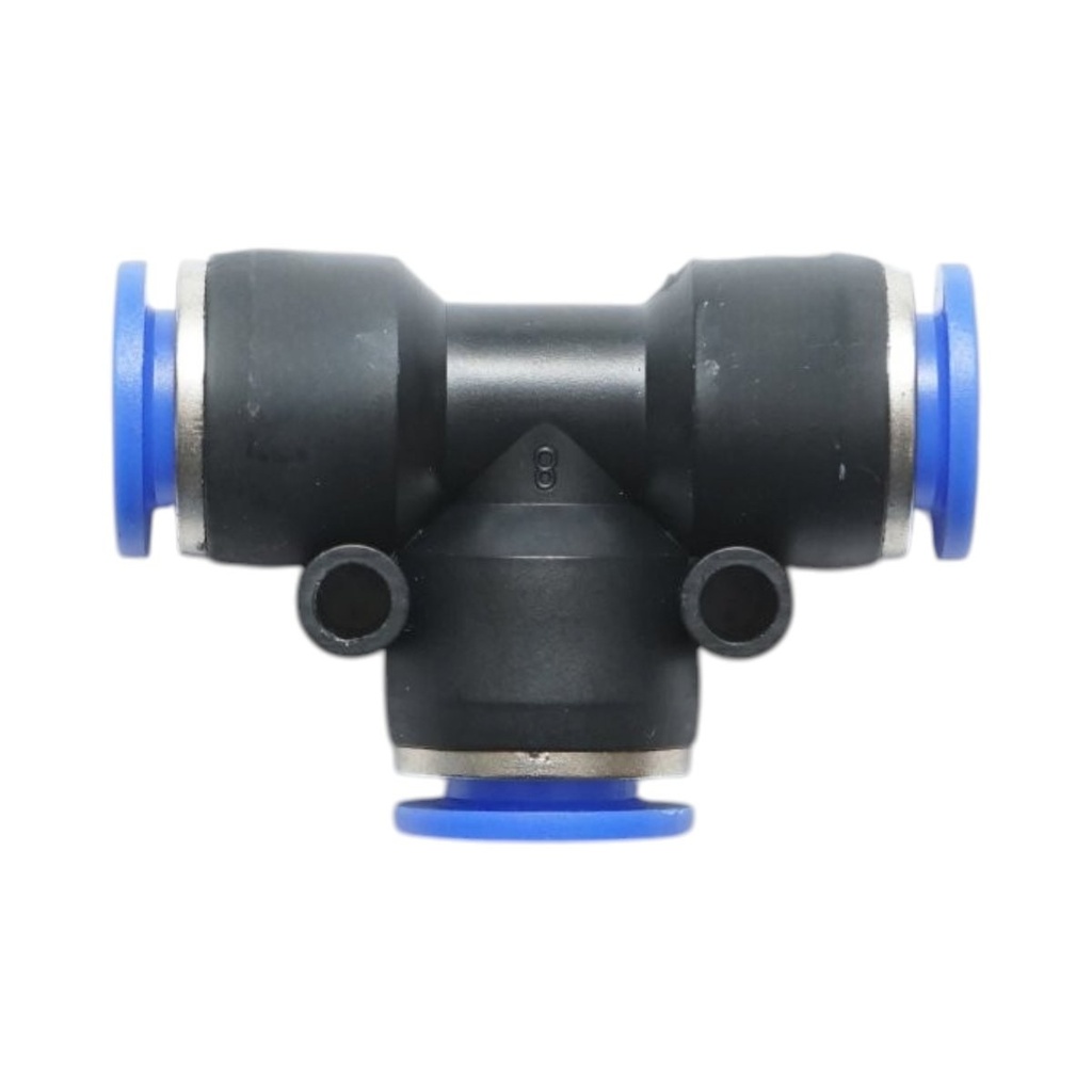Mufa rapida T plastic 10mm