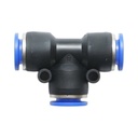 Mufa rapida T plastic 10mm