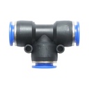Mufa rapida T plastic 12mm